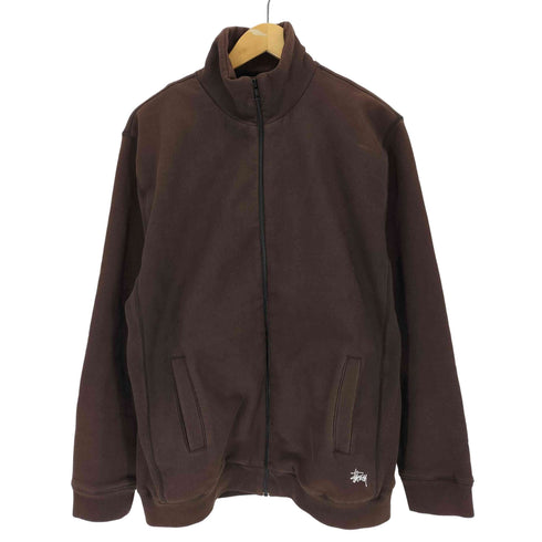 ステューシー Stussy 復刻 ロゴ刺繍 フルジップスウェット メンズ import:L