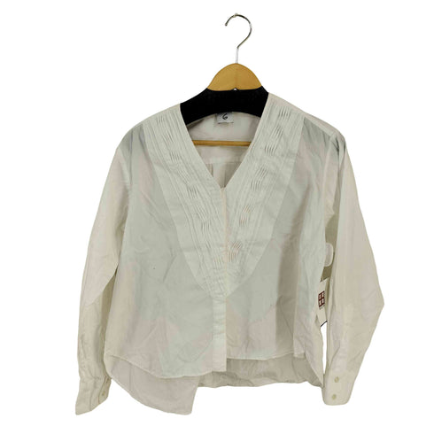 ロクビューティーアンドユースユナイテッドアローズ 6 BEAUTY & YOUTH UNITED ARROWS V NECK TUCK SHIRT 2 レディース