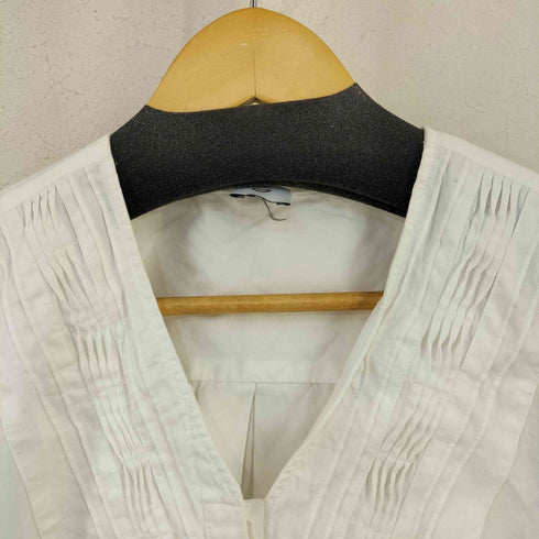 ロクビューティーアンドユースユナイテッドアローズ 6 BEAUTY & YOUTH UNITED ARROWS V NECK TUCK SHIRT 2 レディース
