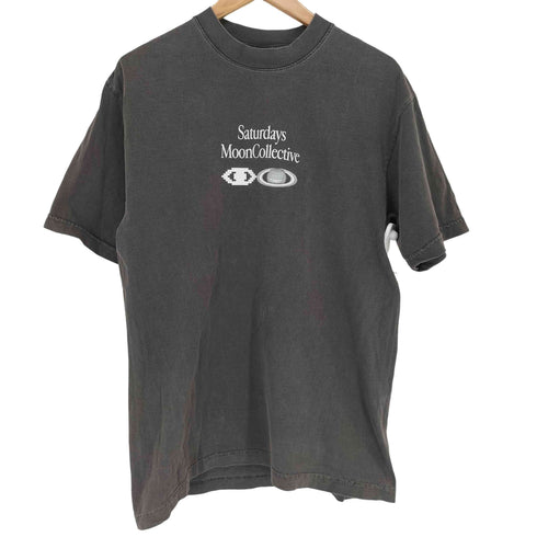 MOON COLLECTIVE 両面プリントS/S TEE メンズ JPN:S