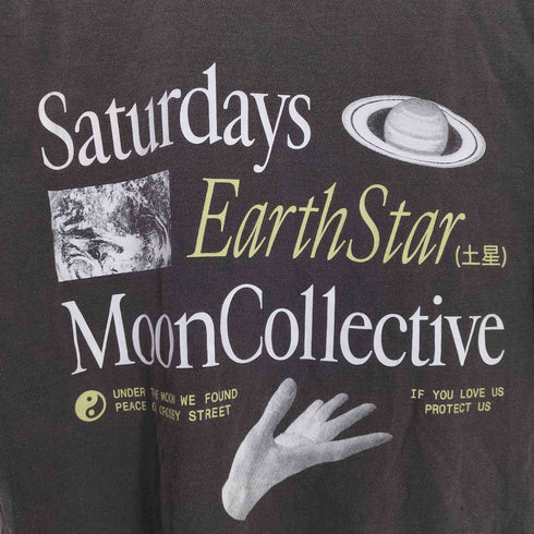 MOON COLLECTIVE 両面プリントS/S TEE メンズ JPN:S