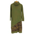 アヴィレックスベル AVIREX Belle TURTLE SWITCHING CAMO KNIT ONEPIECE タートル スウィッチング カモ ニット ワンピース レディース import:S