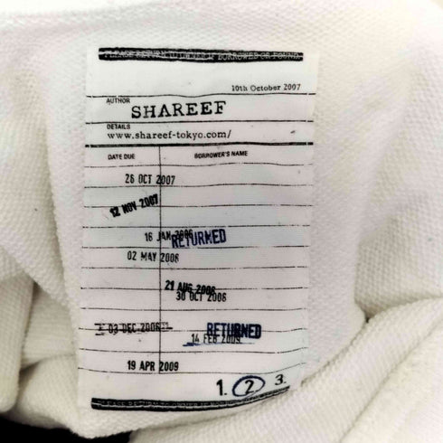 シャリーフ SHAREEF SWITCHING BIG HOODIE メンズ JPN:2