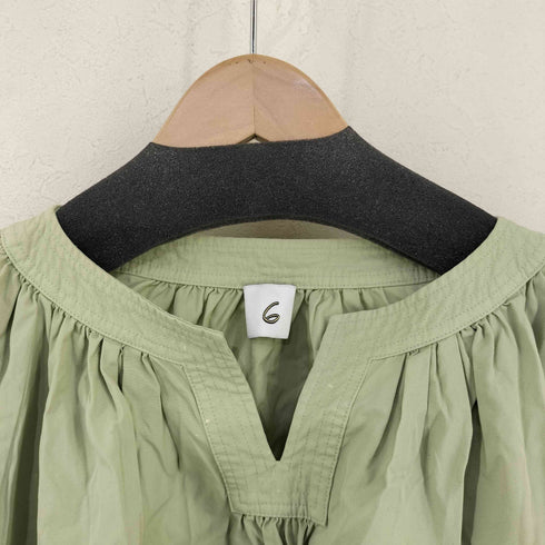 ロクビューティーアンドユースユナイテッドアローズ 6 BEAUTY & YOUTH UNITED ARROWS COTTON VOLUME STITCH SHIRT レディース JPN:36