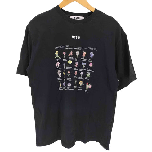 エムエスジーエム MSGM フラワープリントカットソー レディース import:XS