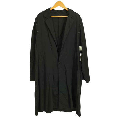 ノットコンベンショナル NOT CONVENTIONAL ショルダーボタンデザイン ギミック ロングシャツ ワンピース ユニセックス メンズ FREE