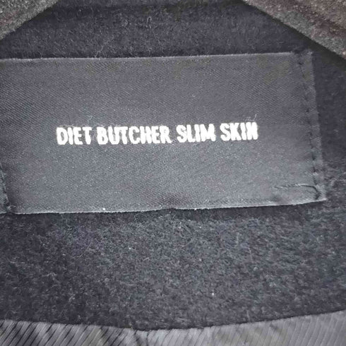 ダイエットブッチャースリムスキン DIET BUTCHER SLIM SKIN レザー切替スタジャン メンズ JPN:1