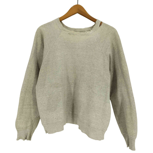 スプルース SPRUCE 60S USA製 ブランク ラグランスリーブ スウェット ヴィンテージスウェット ボロ メンズ import:L