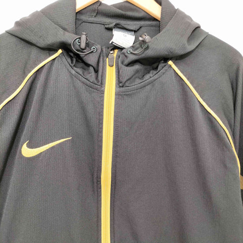 ナイキ NIKE DRY-FIT ロゴ刺繍 ジップアップパーカー メンズ import:XL
