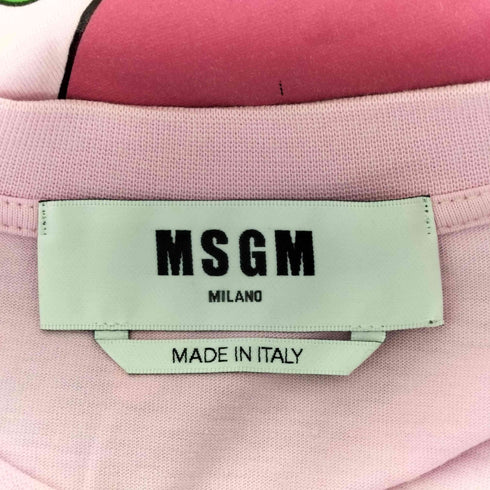 エムエスジーエム MSGM プリントカットソー レディース import:XS