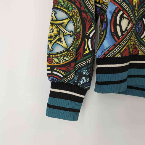 ドルチェアンドガッバーナ DOLCE&GABBANA 総柄プルオーバーパーカー メンズ