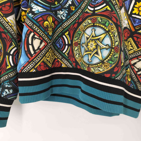 ドルチェアンドガッバーナ DOLCE&GABBANA 総柄プルオーバーパーカー メンズ