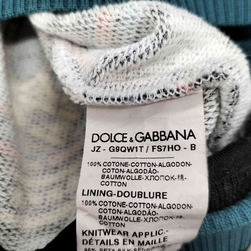 ドルチェアンドガッバーナ DOLCE&GABBANA 総柄プルオーバーパーカー メンズ