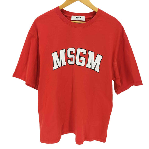 エムエスジーエム MSGM ロゴプリントカットソー メンズ import:XS