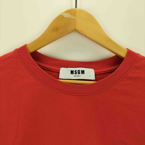 エムエスジーエム MSGM ロゴプリントカットソー メンズ import:XS