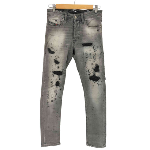 ディーゼル DIESEL tepphar ダメージ加工スキニーデニムパンツ メンズ 26/30