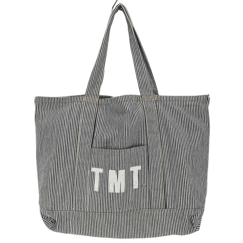ティーエムティー TMT ヒッコリートートバッグ デニム メンズ