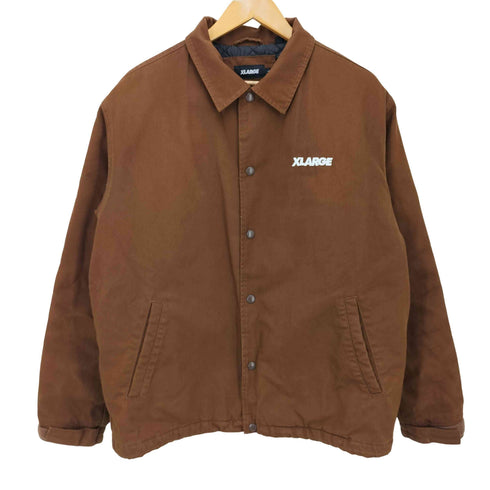 エクストララージ XLARGE ロゴ刺繍コーチジャケット メンズ JPN:L