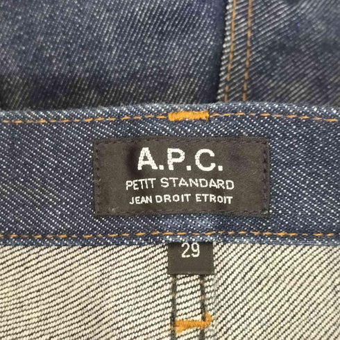 アーペーセー A.P.C. PETIT NEW STANDARD DENIM PANTS メンズ UK:28-29