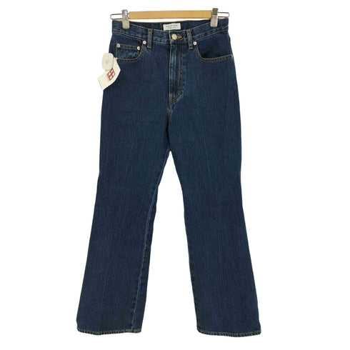 マカフィー MACPHEE コットンデニム ブーツカットパンツ レディース JPN:34