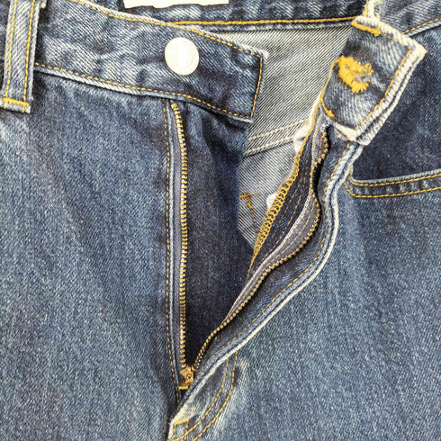 マカフィー MACPHEE コットンデニム ブーツカットパンツ レディース JPN:34