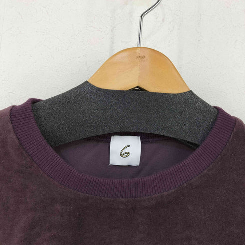 ロクビューティーアンドユースユナイテッドアローズ 6 BEAUTY & YOUTH UNITED ARROWS VELOUR T-SHIRT レディース