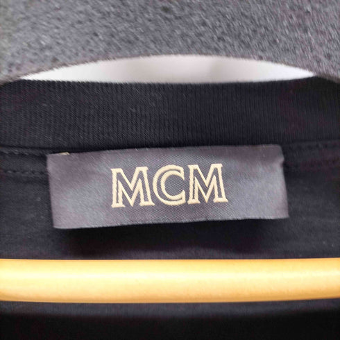 エムシーエム MCM Sommer Cubic Logo クルーネックプリントTシャツ メンズ import:S