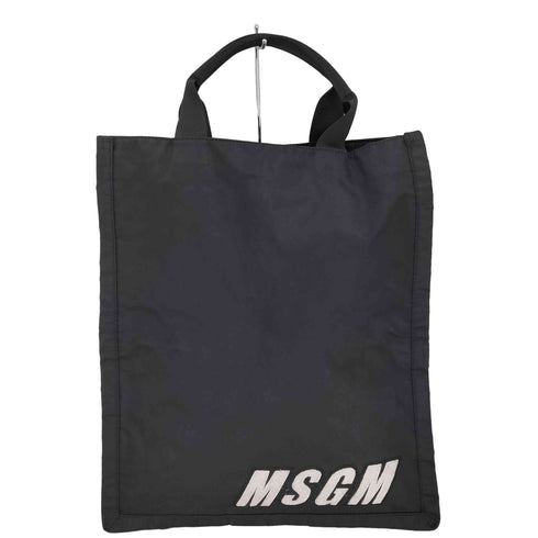 エムエスジーエム MSGM ワッペンナイロントートバッグ レディース