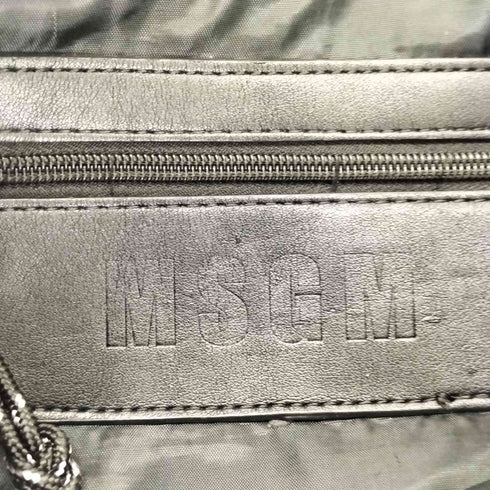 エムエスジーエム MSGM ワッペンナイロントートバッグ レディース