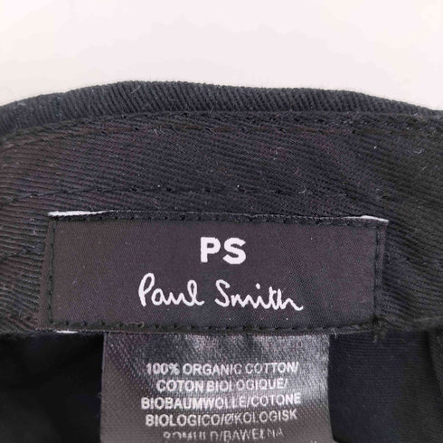 ピーエスポールスミス PS Paul Smith レインボーゼブラロゴ 6パネルキャップ メンズ