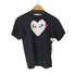 プレイコムデギャルソン PLAY COMME des GARCONS ハートワッペン クルーネックTシャツ レディース JPN:S