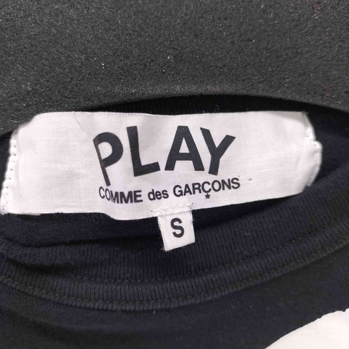 プレイコムデギャルソン PLAY COMME des GARCONS ハートワッペン クルーネックTシャツ レディース JPN:S