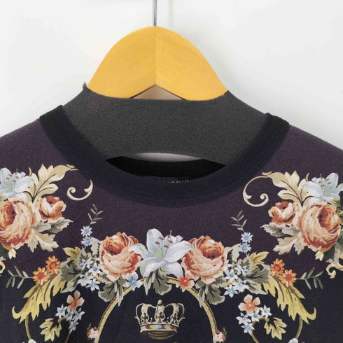 ドルチェアンドガッバーナ DOLCE&GABBANA 花柄デザイン S/S Tシャツ メンズ UK:44