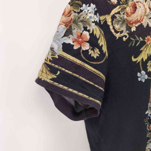 ドルチェアンドガッバーナ DOLCE&GABBANA 花柄デザイン S/S Tシャツ メンズ UK:44