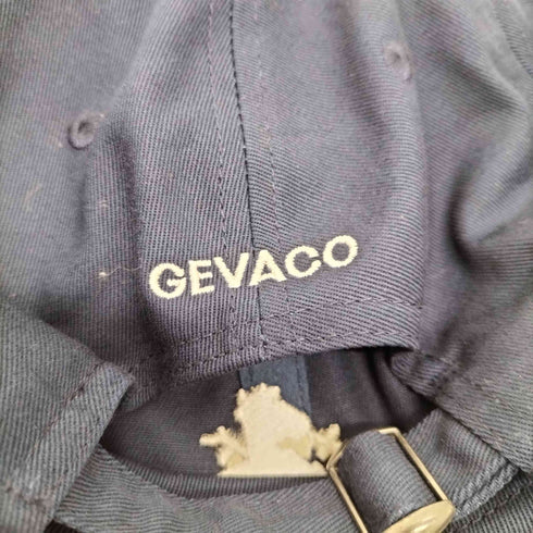 GEVACO ロゴ刺繍 6パネルキャップ レディース