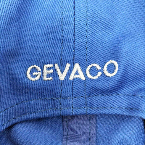 GEVACO ロゴ刺繍 6パネルキャップ レディース