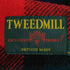 TWEED MILL 大判 ウール フリンジマフラー ひざ掛け レディース