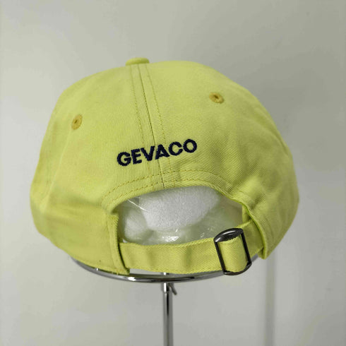 GEVACO ロゴ刺繍 6パネルキャップ レディース