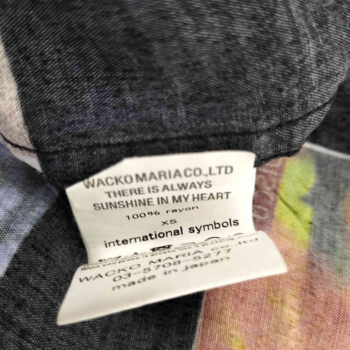 ワコマリア WACKO MARIA DJ HARVEY SS HAWAIIAN SHIRT 総柄アロハシャツ メンズ import:XS