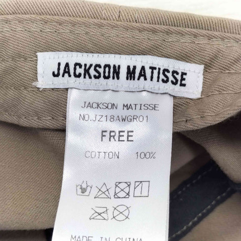 ジャクソンマティス JACKSON MATISSE ロゴ刺繍キャップ メンズ FREE