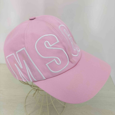 エムエスジーエム MSGM ロゴ刺繍キャップ レディース