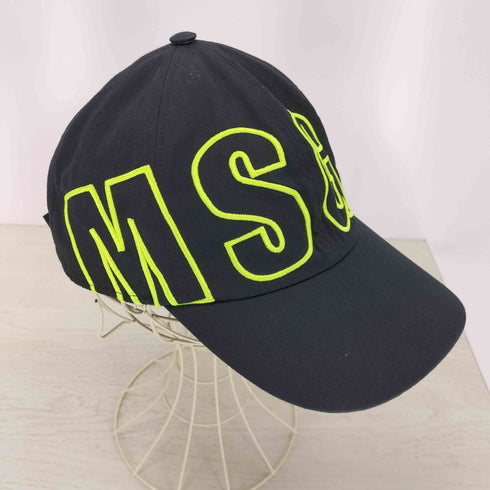 エムエスジーエム MSGM ロゴ刺繍キャップ メンズ