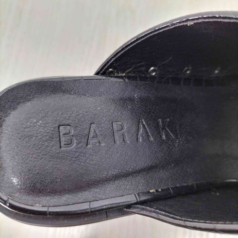 バラク Barak クロコダイル 厚底サンダル レディース JPN:M