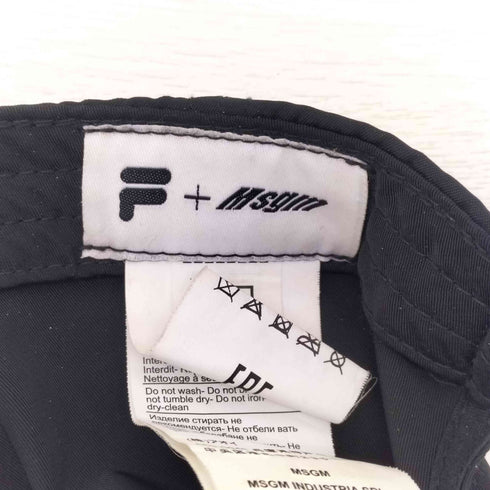 エムエスジーエム MSGM ワッペンキャップ レディース