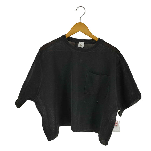 ロクビューティーアンドユースユナイテッドアローズ 6 BEAUTY & YOUTH UNITED ARROWS SHORT WIDE KNIT PULLOVER レディース