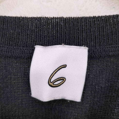 ロクビューティーアンドユースユナイテッドアローズ 6 BEAUTY & YOUTH UNITED ARROWS SHORT WIDE KNIT PULLOVER レディース