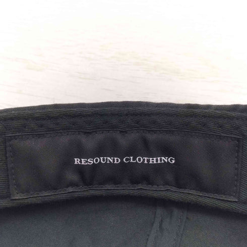 リサウンドクロージング RESOUND CLOTHING ロゴ刺繍キャップ メンズ