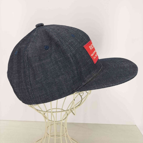 リサウンドクロージング RESOUND CLOTHING ロゴ刺繍デニムキャップ メンズ
