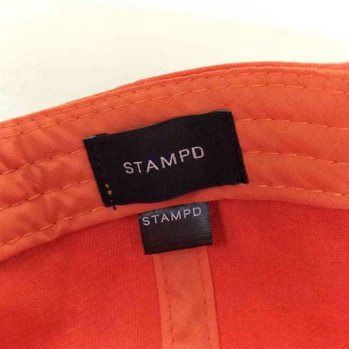 スタンプド STAMPD script 刺繍キャップ メンズ