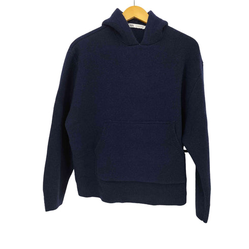 ザラ ZARA KNIT WOOL OVERSIZED SWEATSHIRT レディース S-M